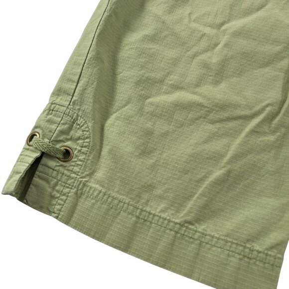 Alfred Dunner Green Capri Pants Size 12 Cotton pull on elastic waist‎ - Picture 2 of 10
